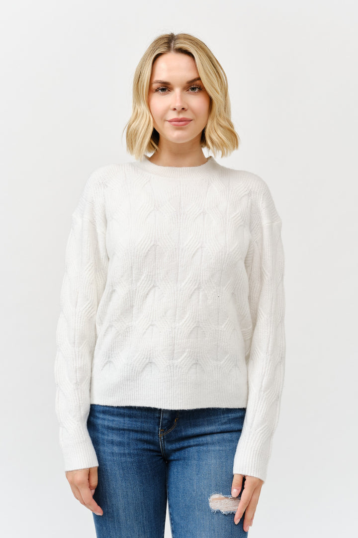 Grace Wave Knit Sweater