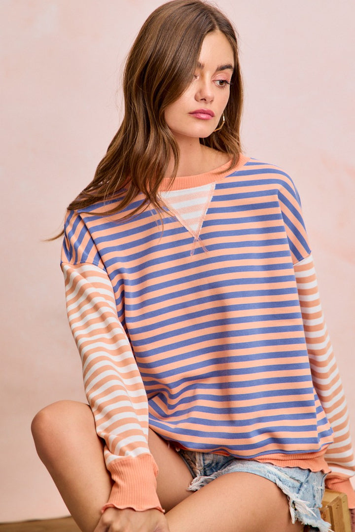 Presley Stripe Pullover