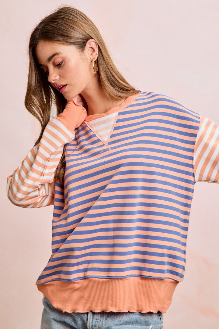 Presley Stripe Pullover