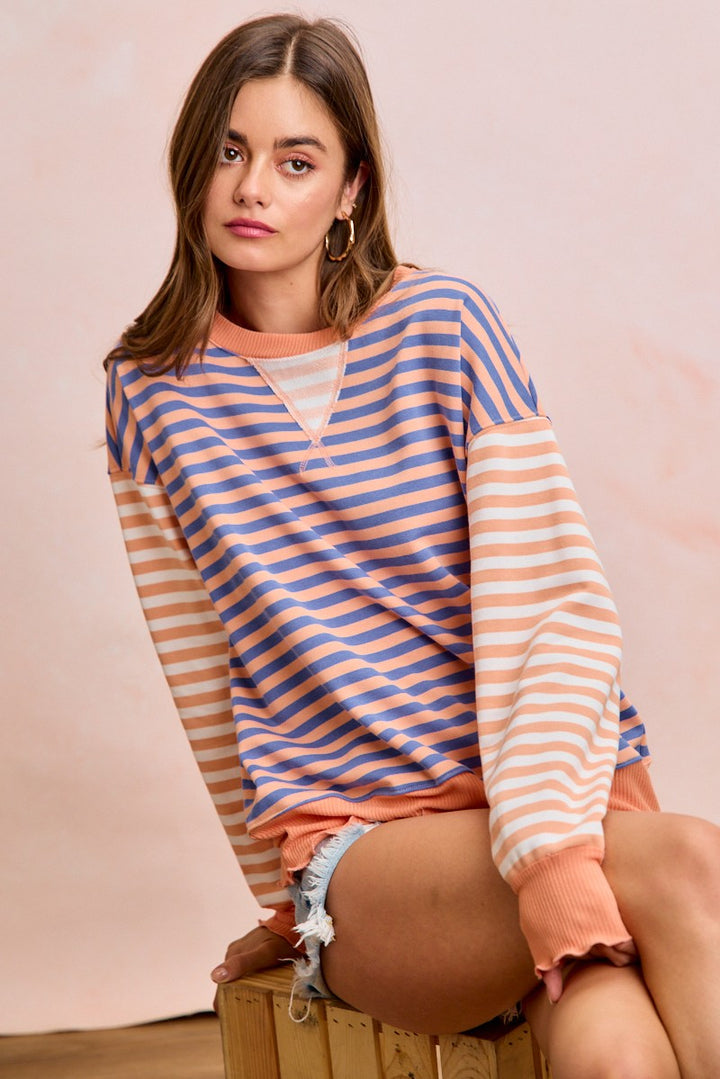 Presley Stripe Pullover