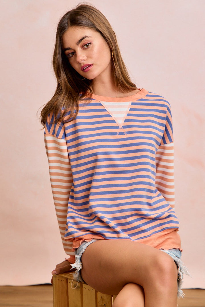 Presley Stripe Pullover