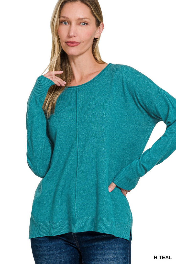 Victoria Front Seam Sweater