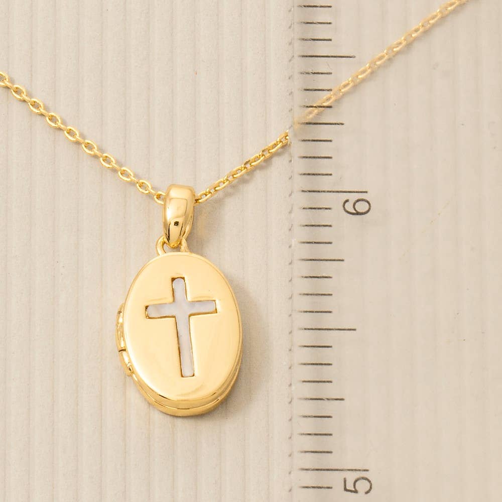 Mother Of Pearl Pendant Necklace