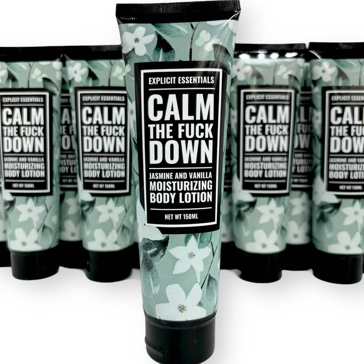 Calm The Fuck Down Body Lotion, Relaxation Gift, Impulse Buy