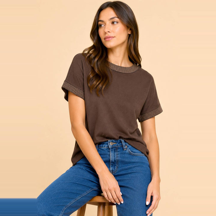 Rib Trim Top