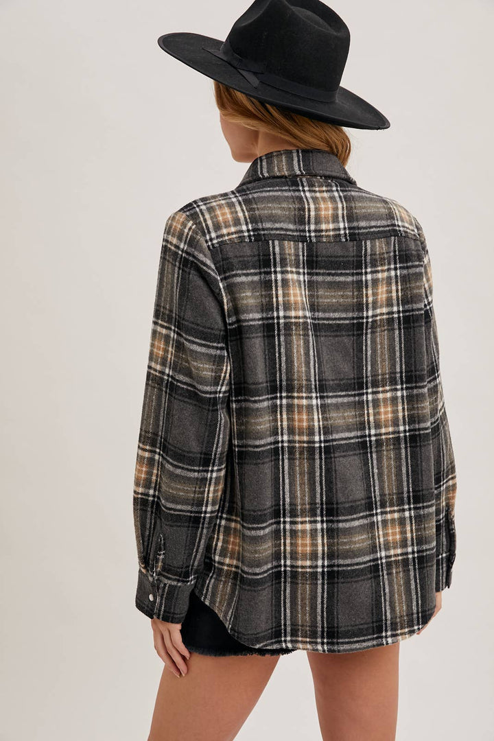 Bri Plaid Button Down