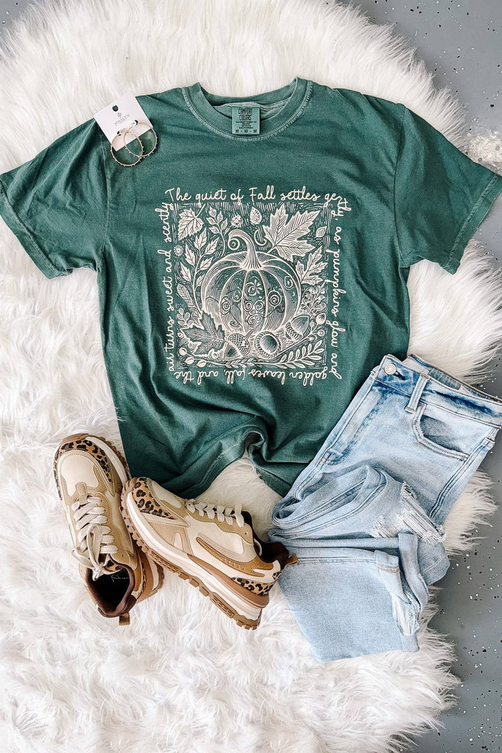 The Quiet of Fall Graphic Tee - Multiple Colors