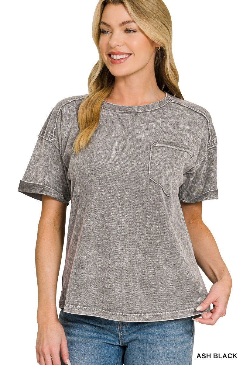 Halo Snowed Relaxed Tee