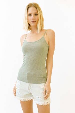 Rae Ribbed Tank Top