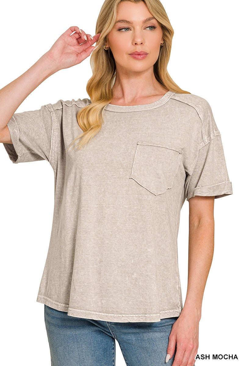 Halo Snowed Relaxed Tee