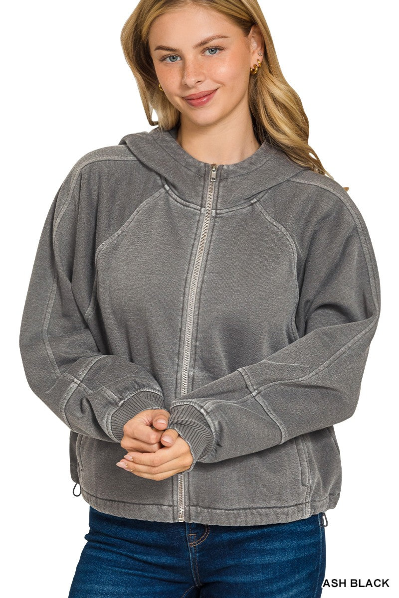 Angie Zip Up Hoodie
