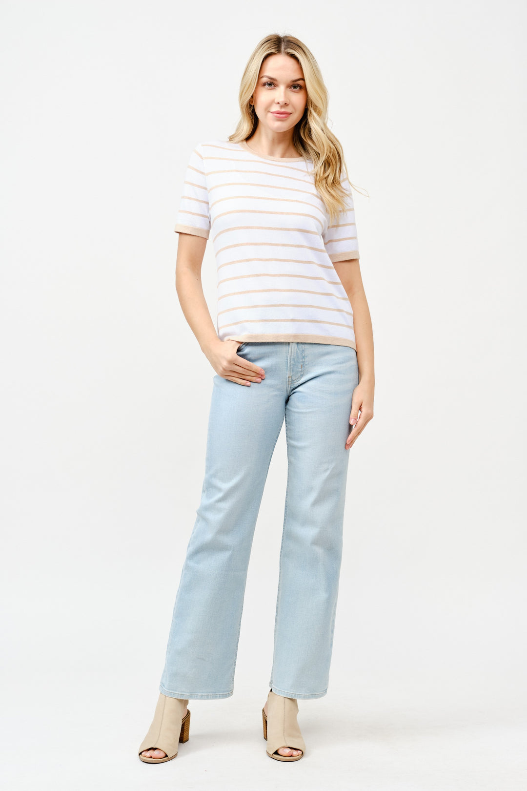 Aria Stripe Sweater