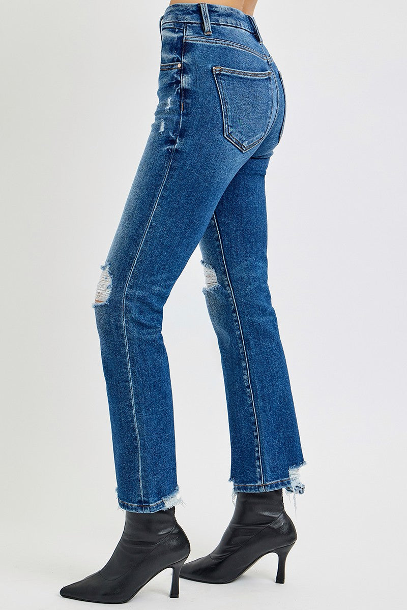 Ashlynn Crop Straight Leg Jeans