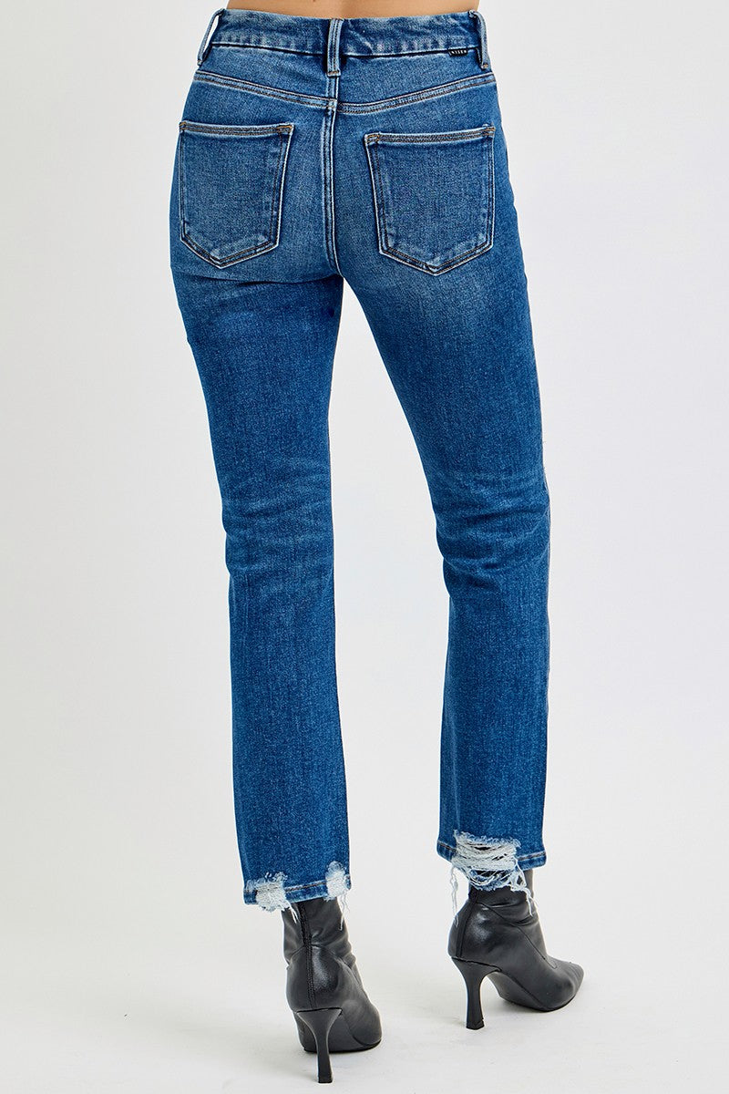 Ashlynn Crop Straight Leg Jeans