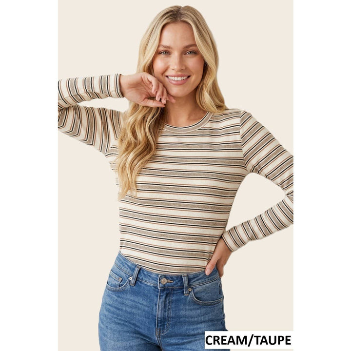 HACCI STRIPED TOP