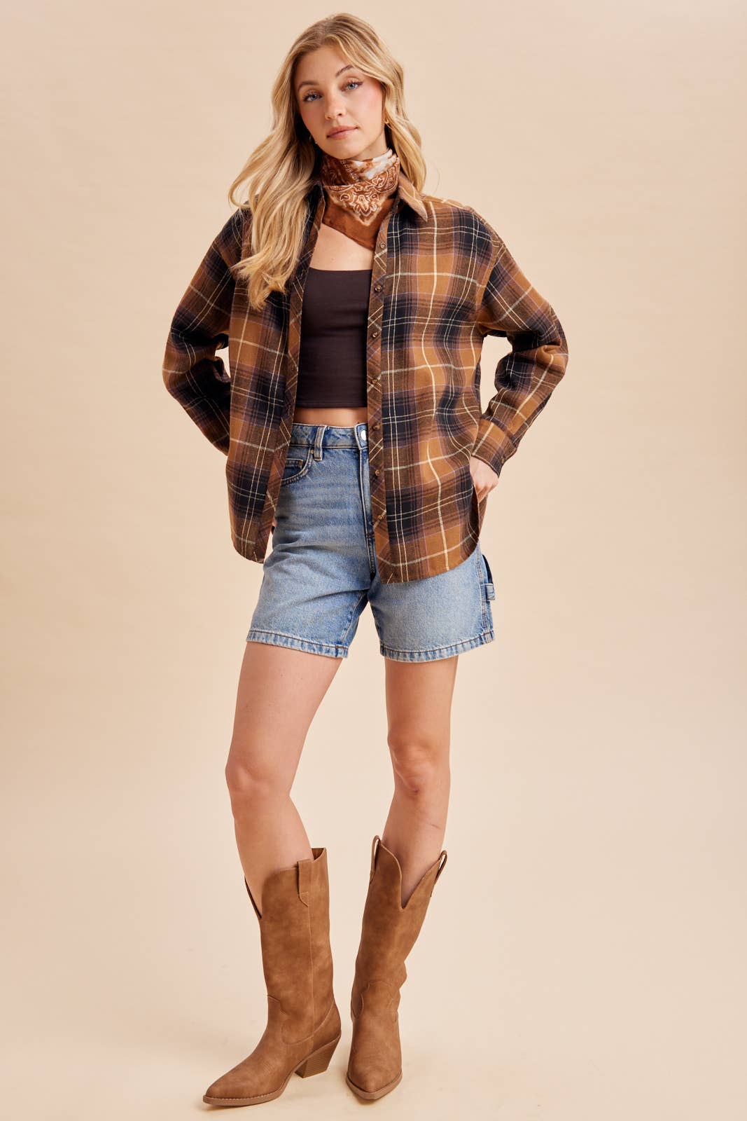 Tartan Plaid Button Down
