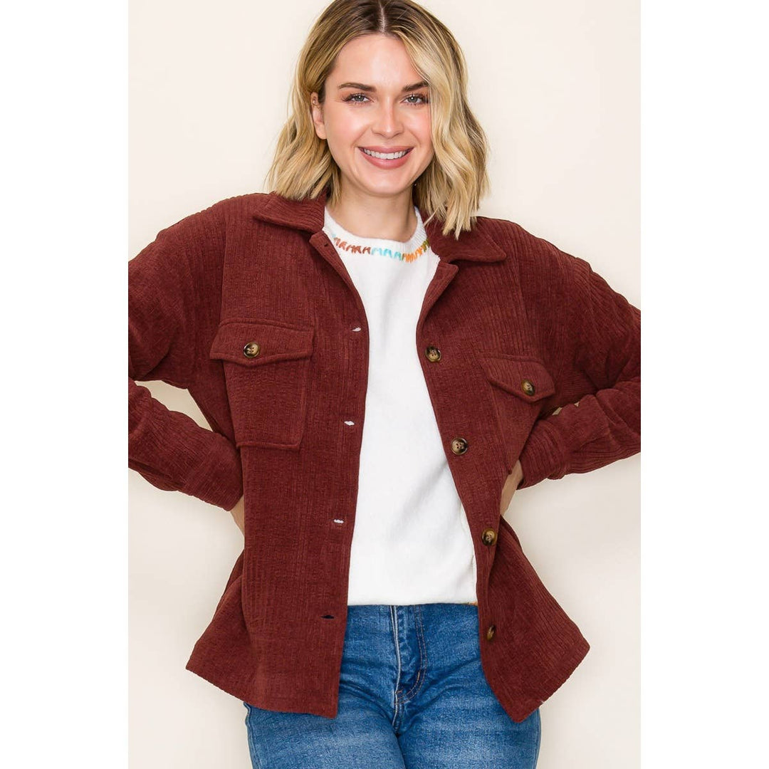 Melanie Fur Lined Shacket