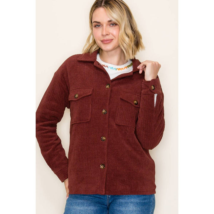 Melanie Fur Lined Shacket