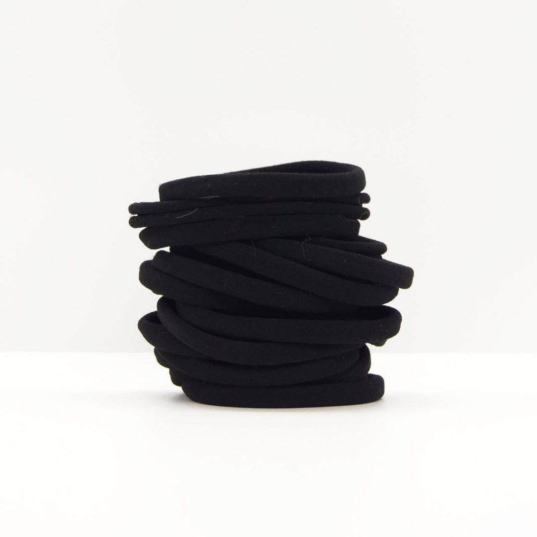 Nylon Elastics 20pc set - Black