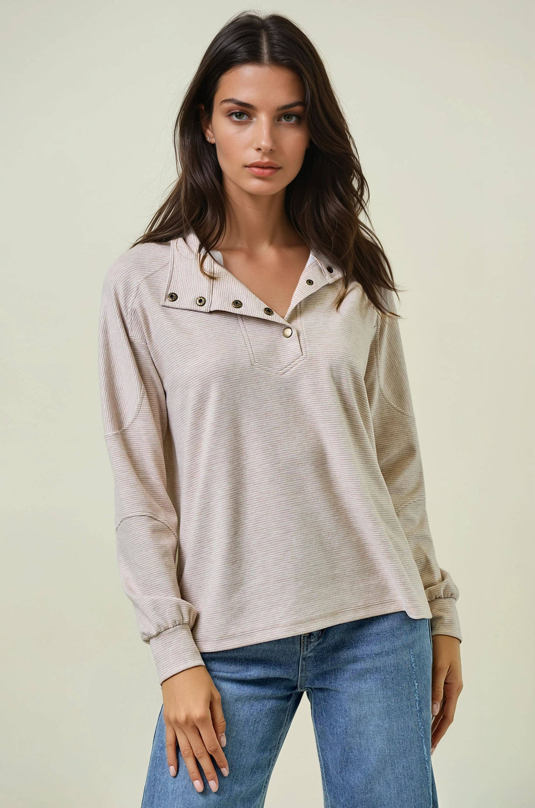 Kennedy Half Snap Sweatshirt