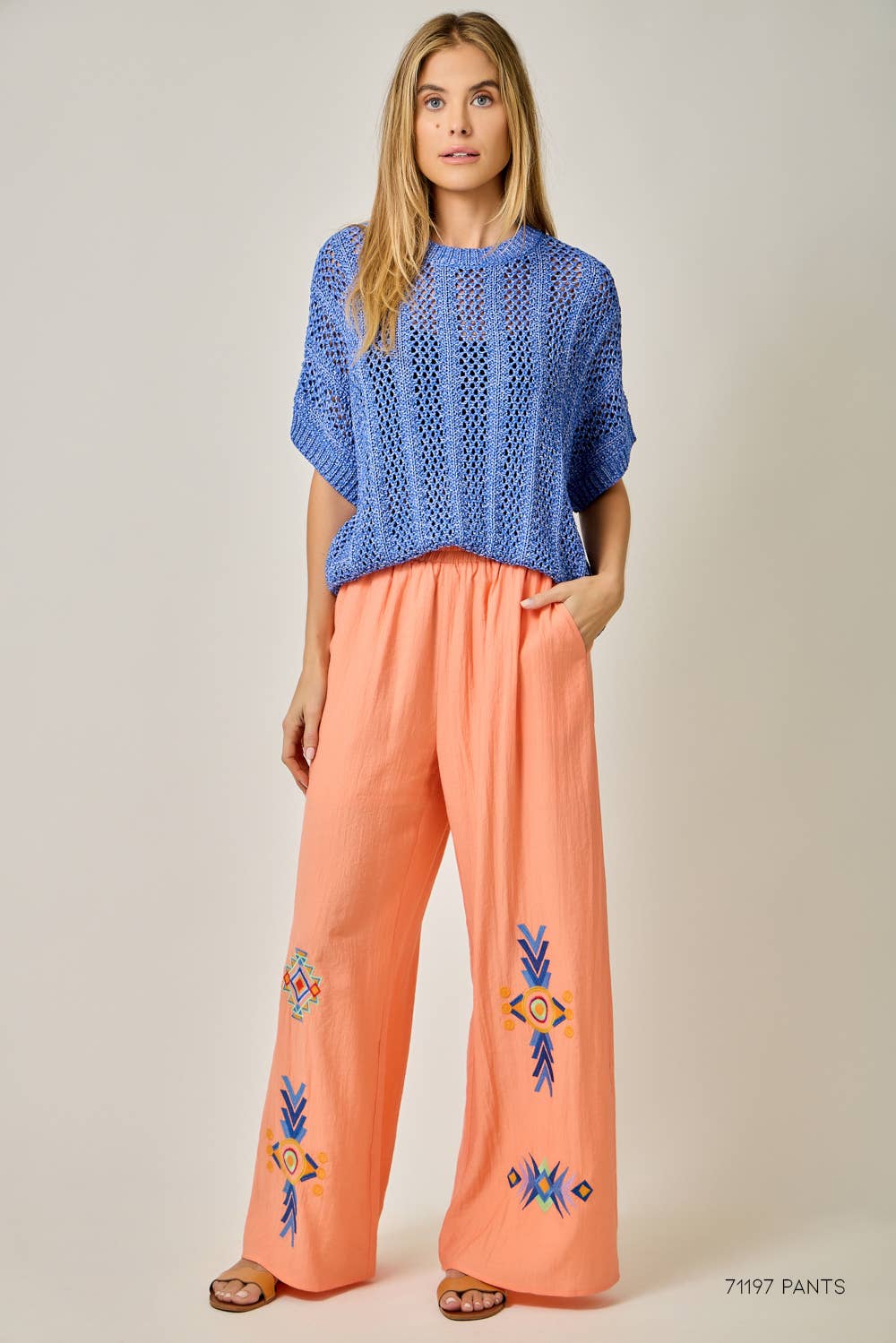 Lainey Crochet Dolman Sweater