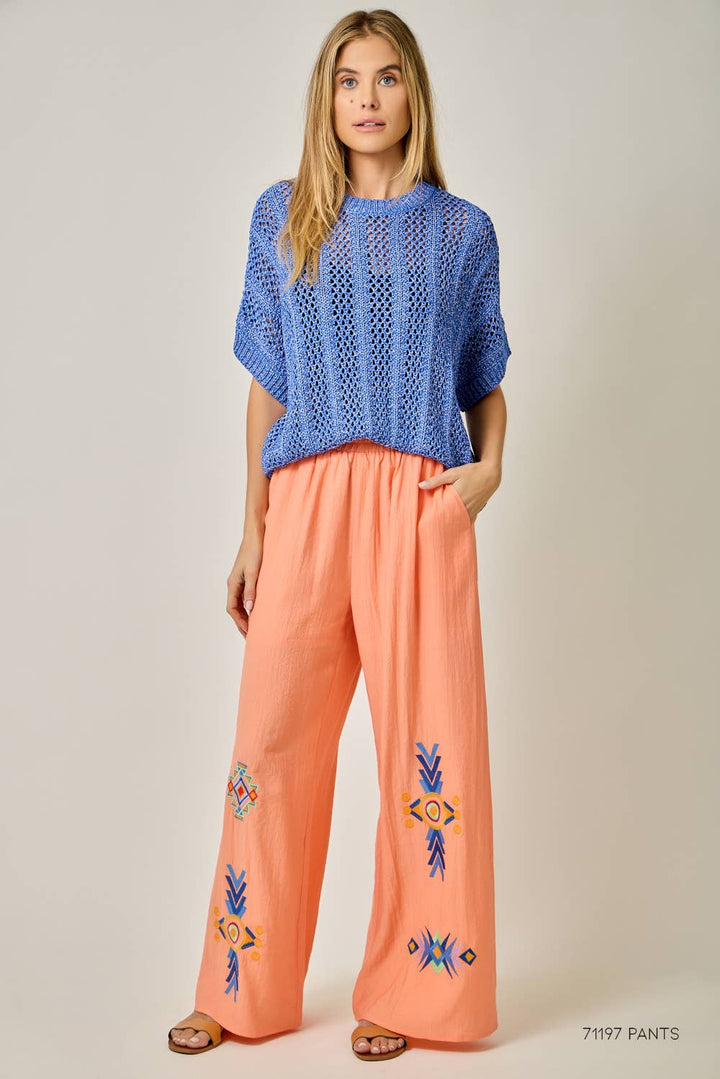 Lainey Crochet Dolman Sweater