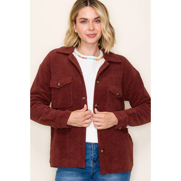 Melanie Fur Lined Shacket