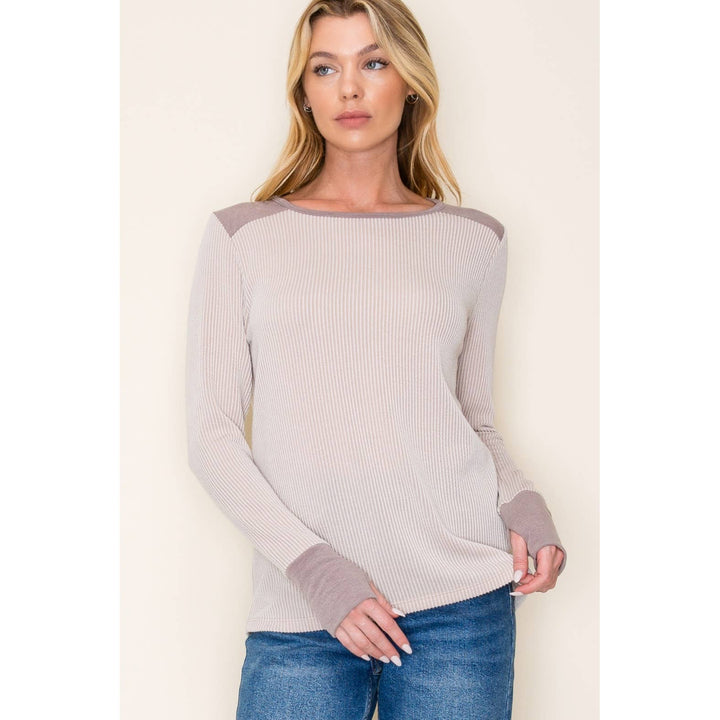 Chantel Ribbed Long Sleeve