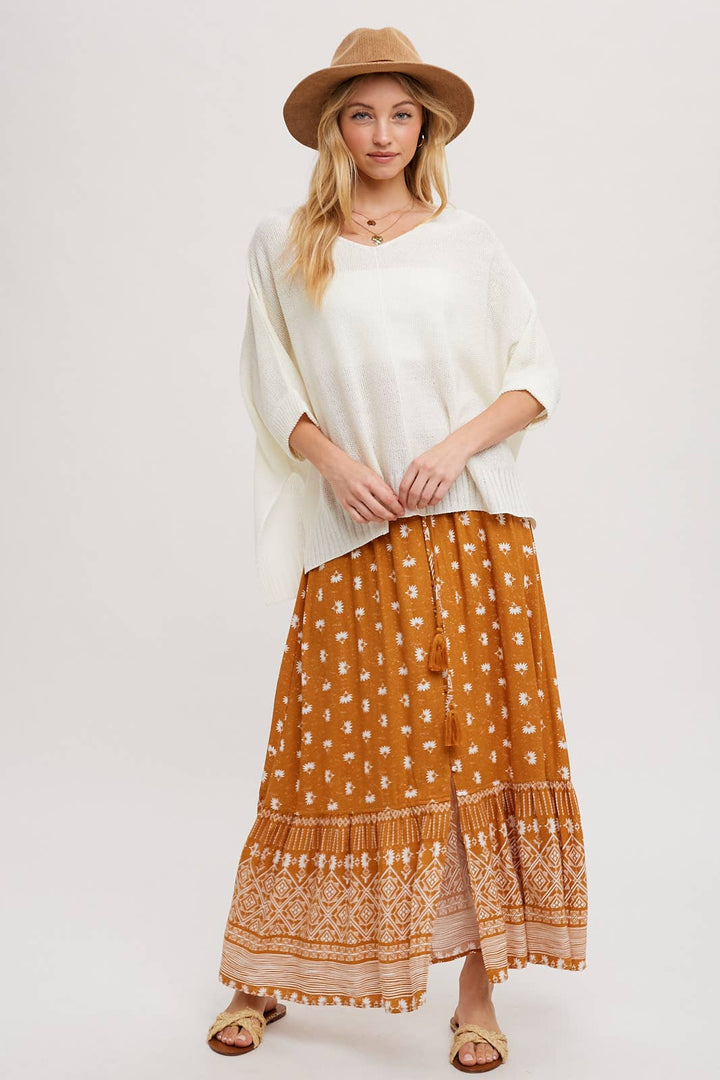 Boho Maxi Skirt