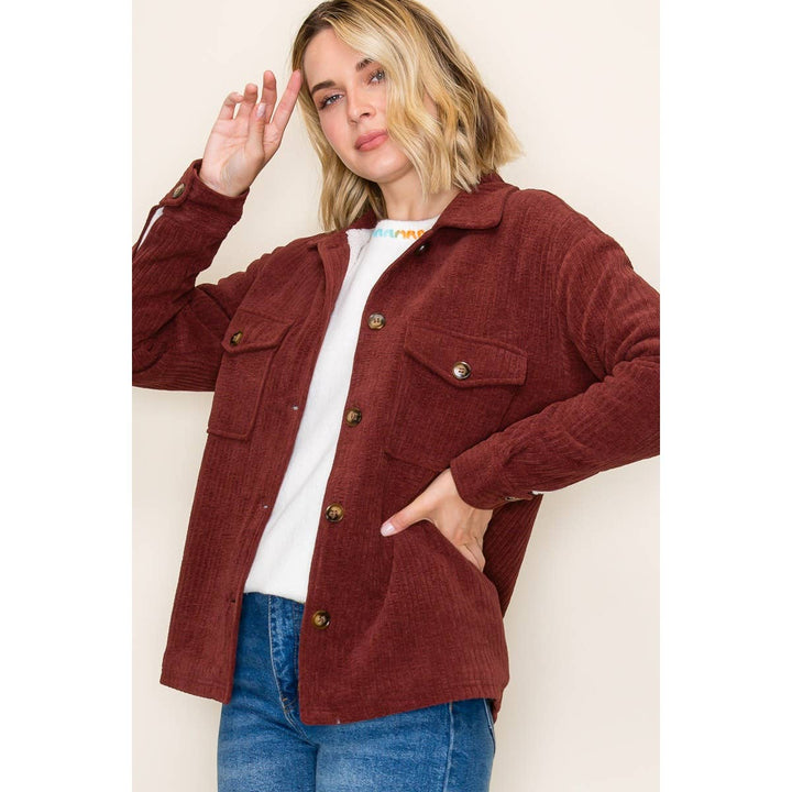 Melanie Fur Lined Shacket
