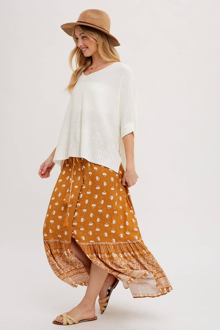 Boho Maxi Skirt