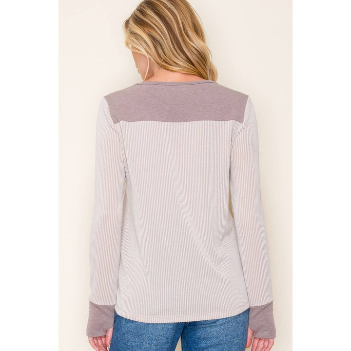 Chantel Ribbed Long Sleeve