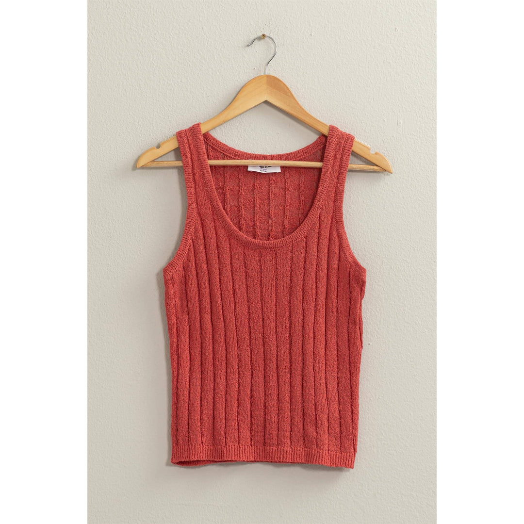 Steph Ribbed Knit Tank