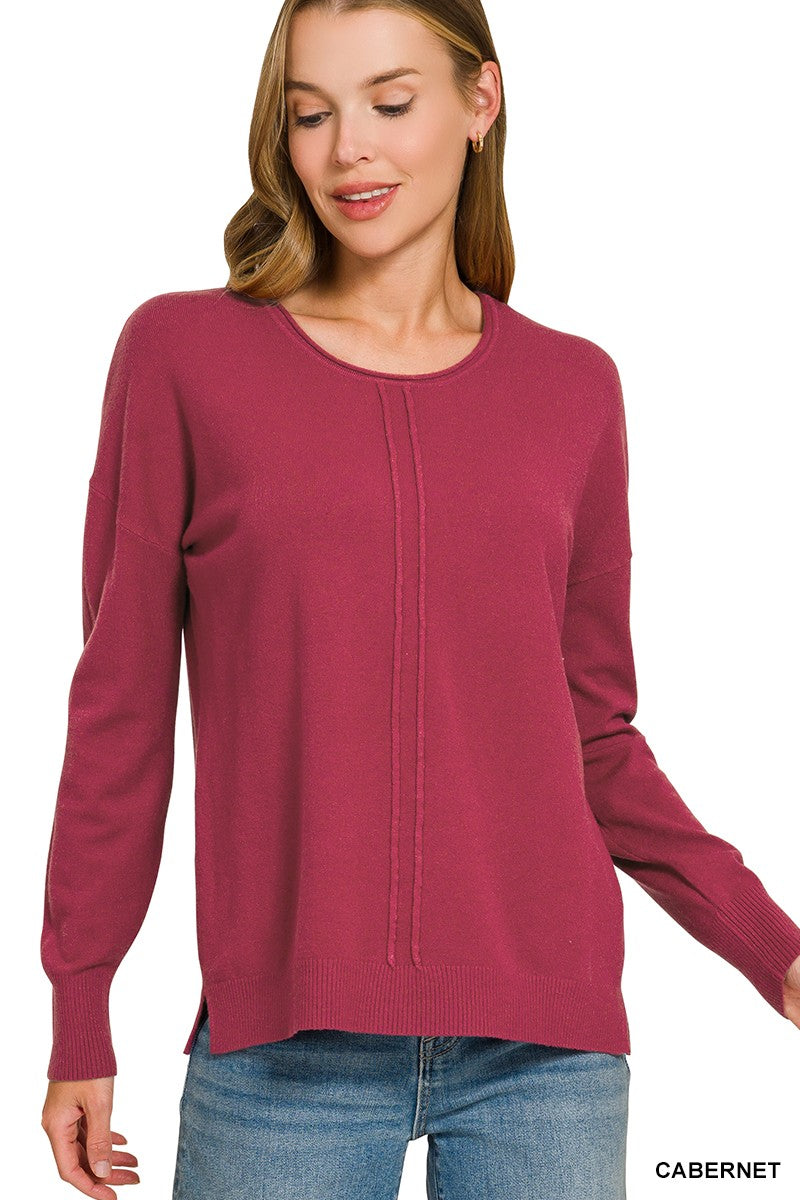 Jayna Double Seam Sweater