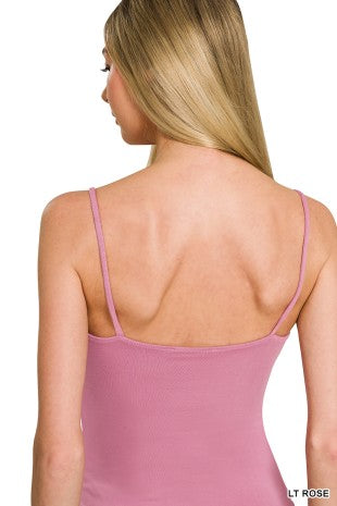 Double Layered Spaghetti Strap Tank