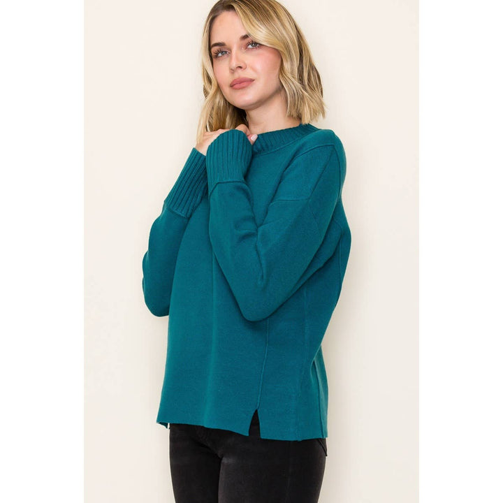 Andrea Mock Neck Sweater