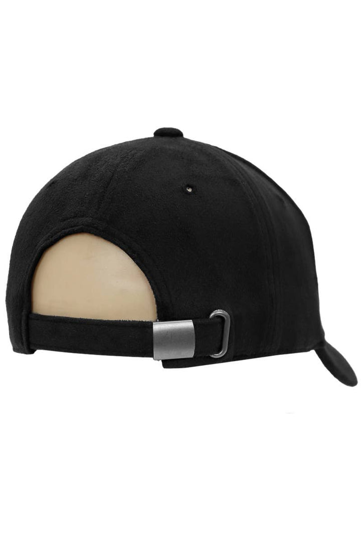 Suede Baseball Cap