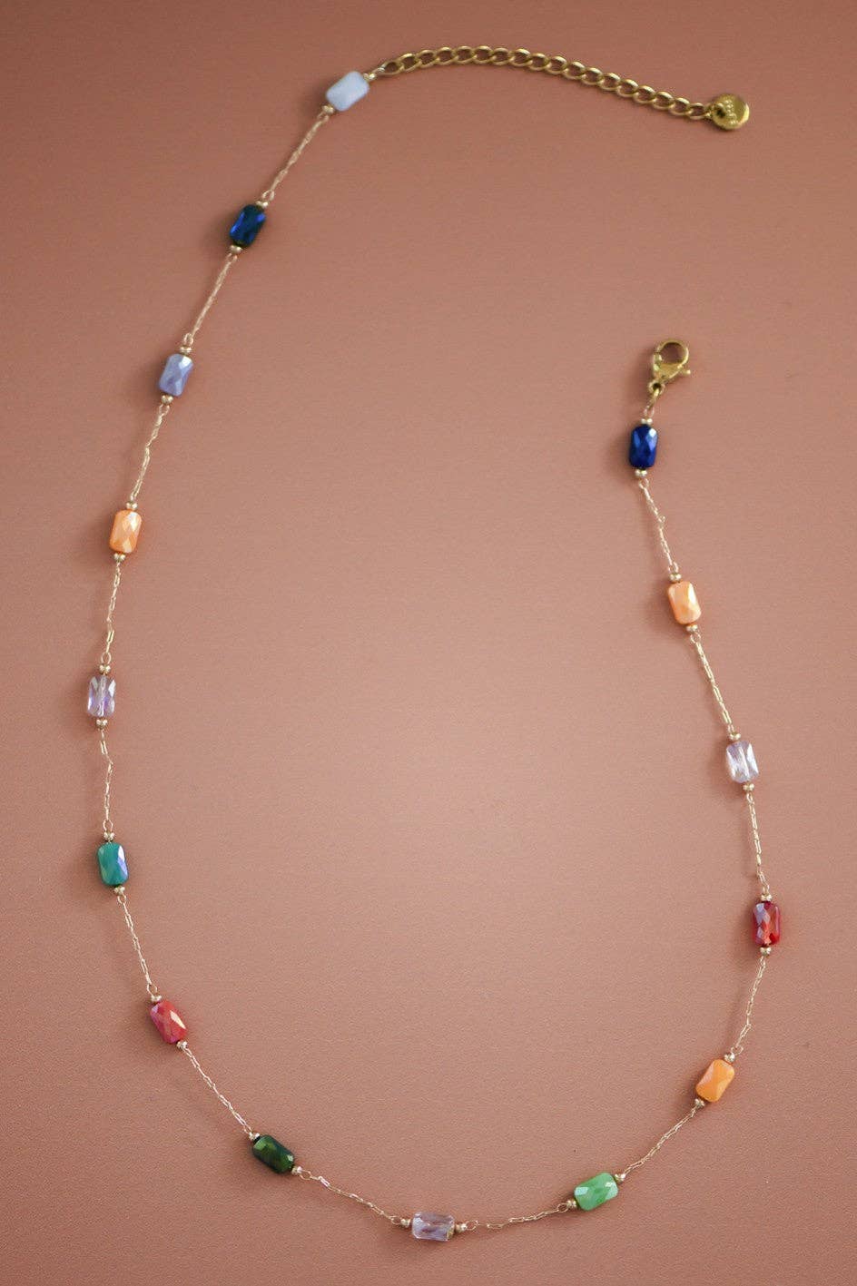 18K Gold Plated Waterproof Stainless Steel Chain Necklace - 7248