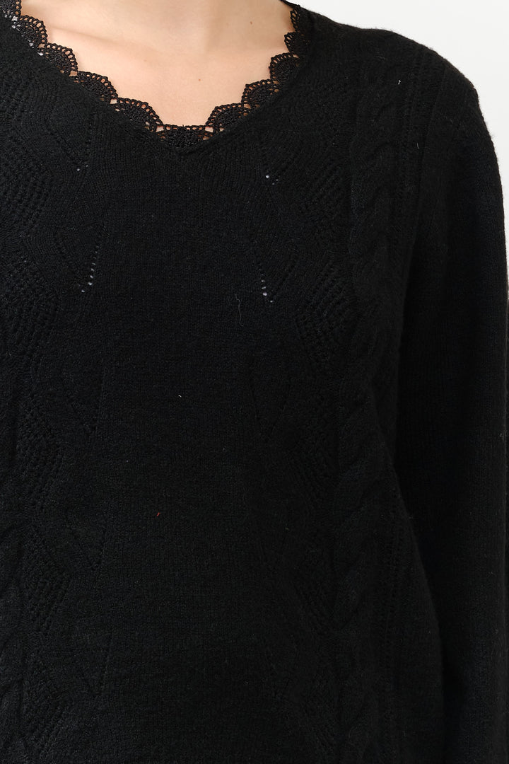 Rayna Detailed Pullover Sweater