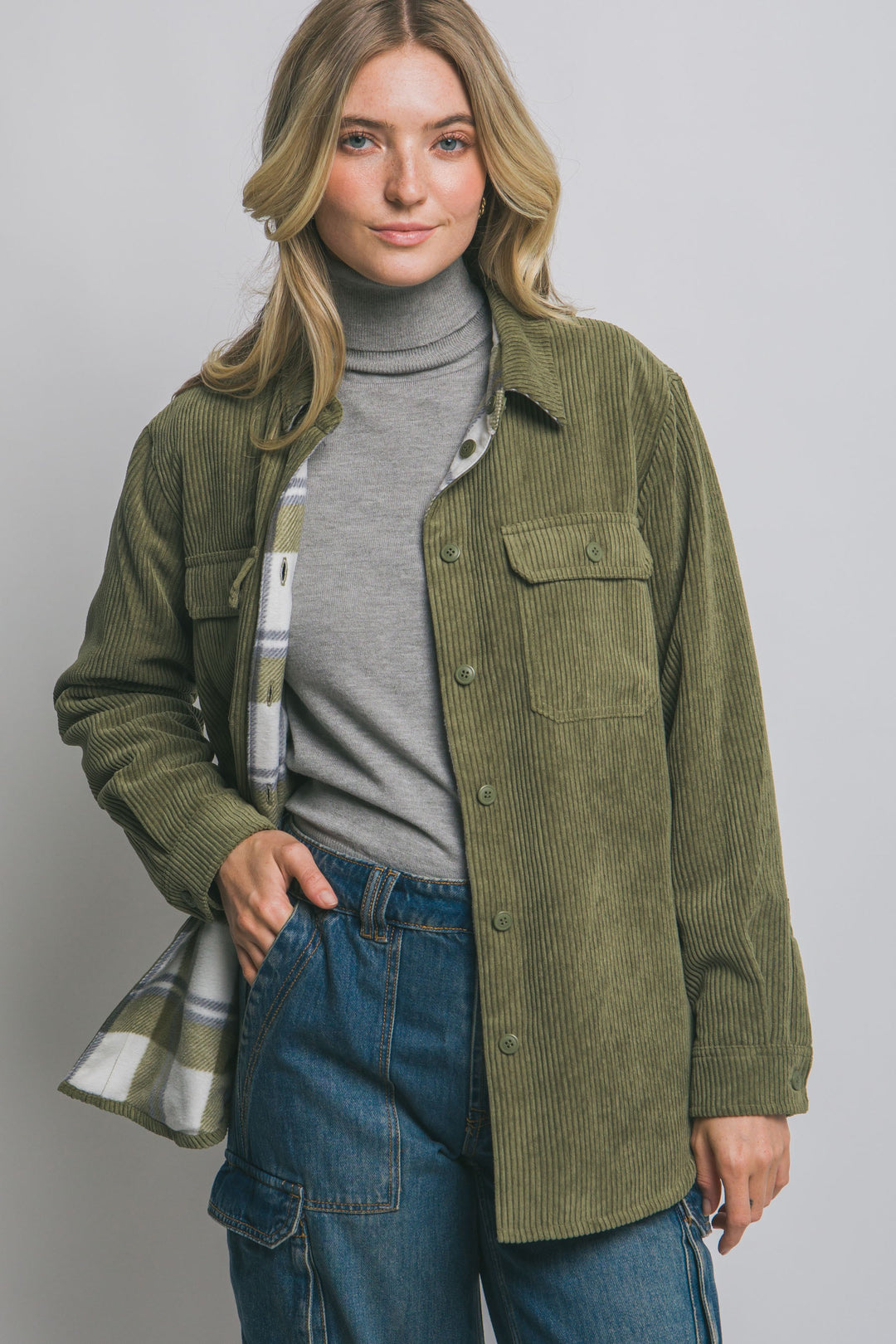 Corduroy Reversible Jacket