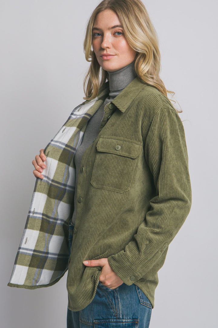 Corduroy Reversible Jacket