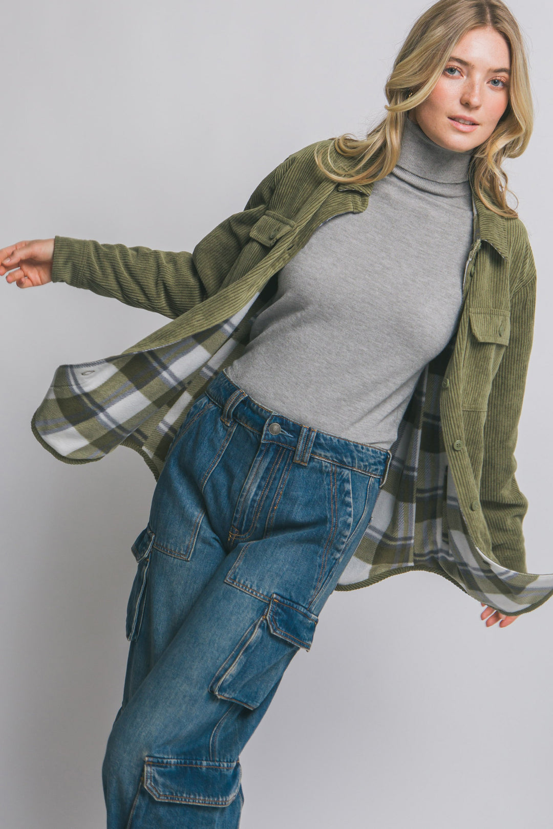 Corduroy Reversible Jacket