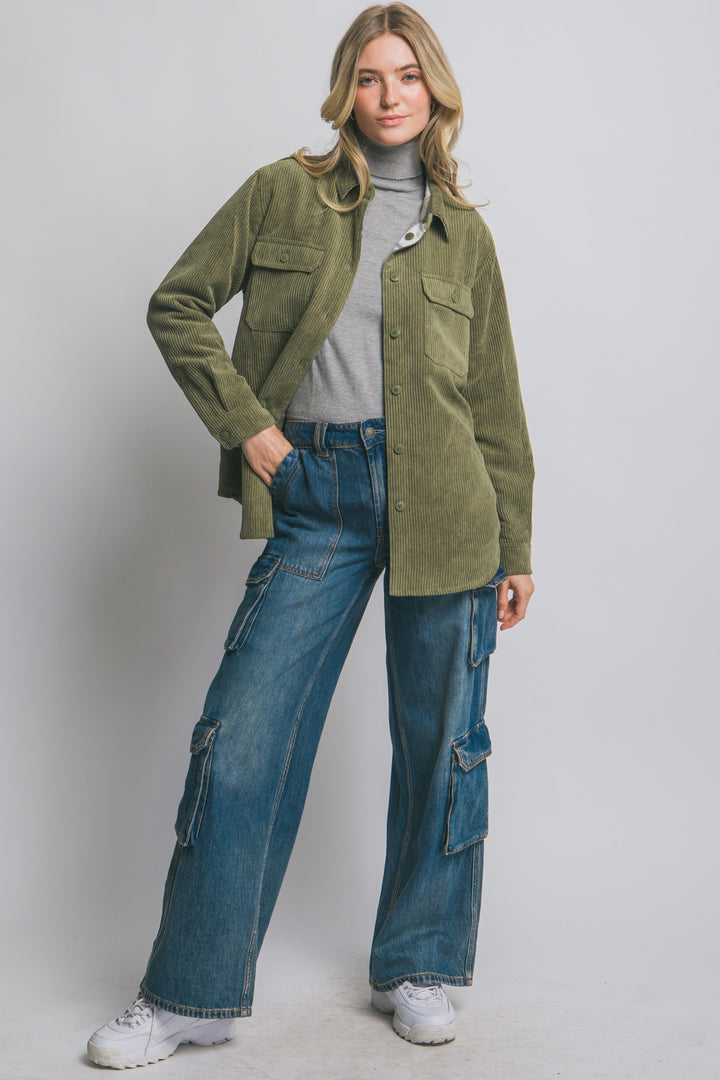 Corduroy Reversible Jacket