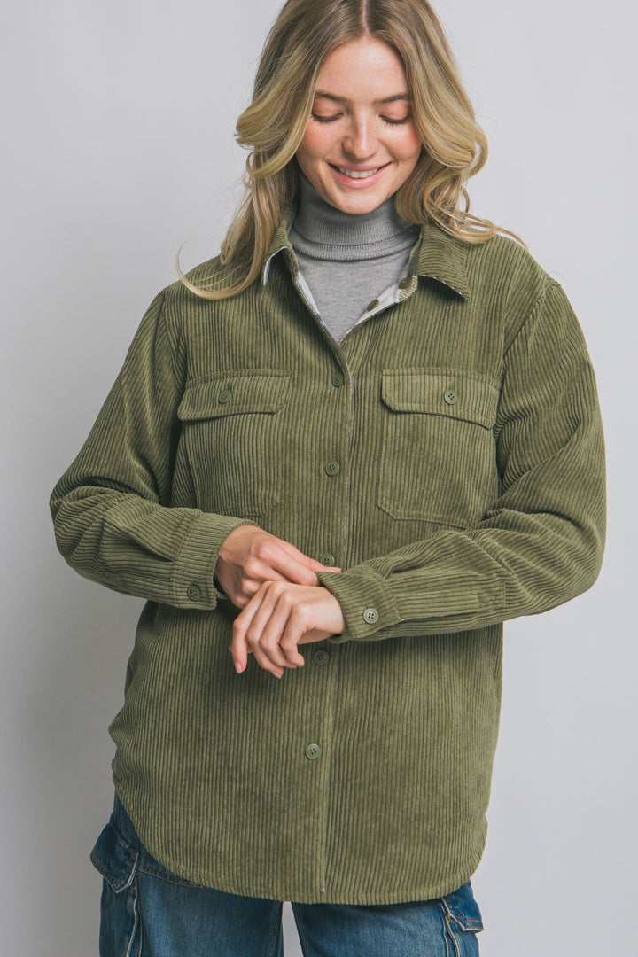 Corduroy Reversible Jacket