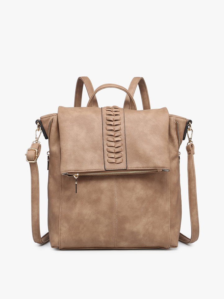 Vivian Distressed Convertible Backpack