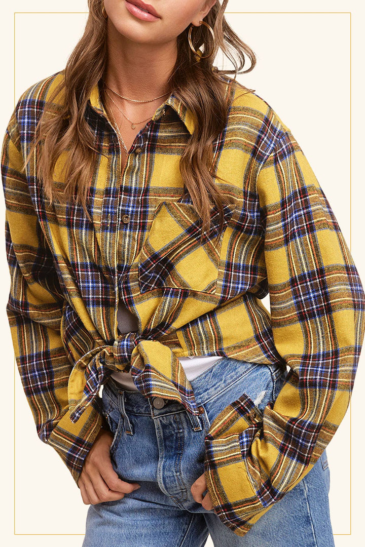 Shelly Plaid Shirts