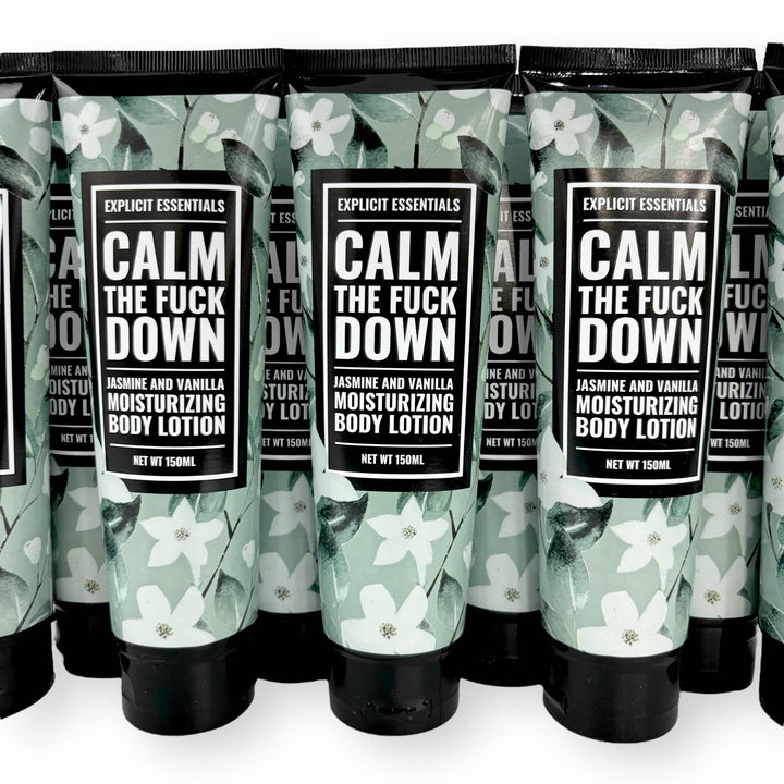 Calm The Fuck Down Body Lotion, Relaxation Gift, Impulse Buy