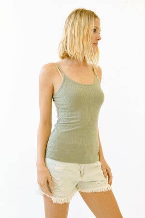 Rae Ribbed Tank Top