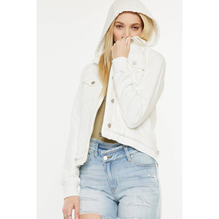 White Denim Jacket