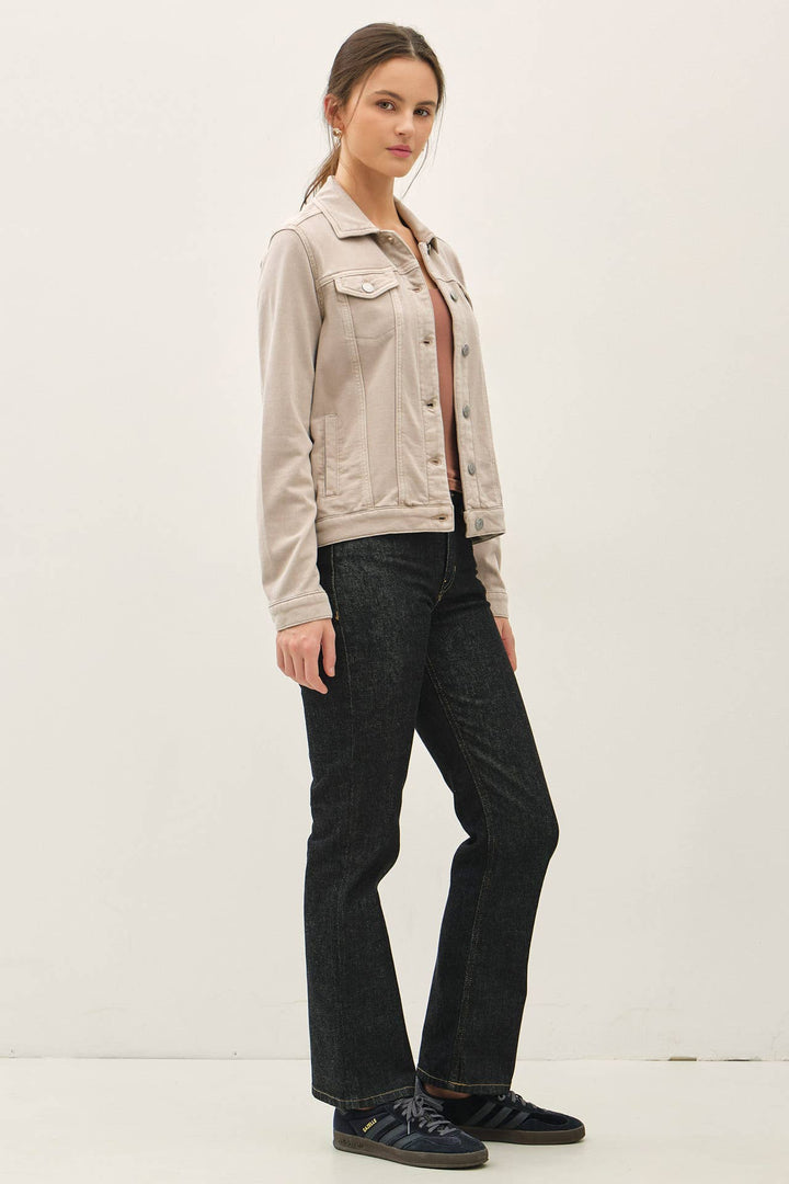 Garment-Dyed Soft Jacket